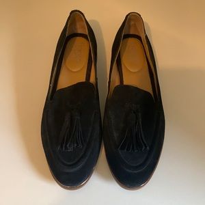 Franco Sarto suede loafers